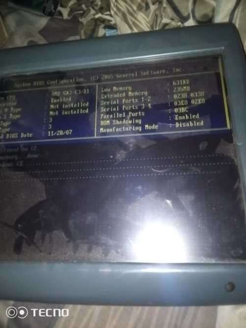 Micros Workstation 5 Touchscreen POS Terminal 400814-001 with Windows CE, in working condition