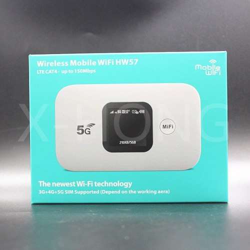 MOBILE WIFI WHICH SUPPORTS 3G 4G and 5G Simcards