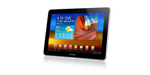 Samsung Galaxy Tab 10.1 with protective executive pouch.