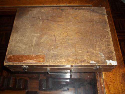 OLD WOODEN BOX-IDEAL FOR CUTLERY