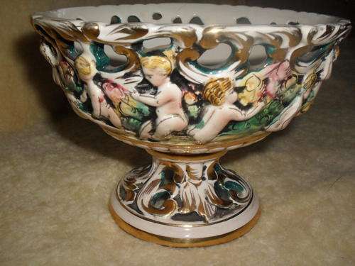 CAPODIMONTE BOWL FROM ITALY