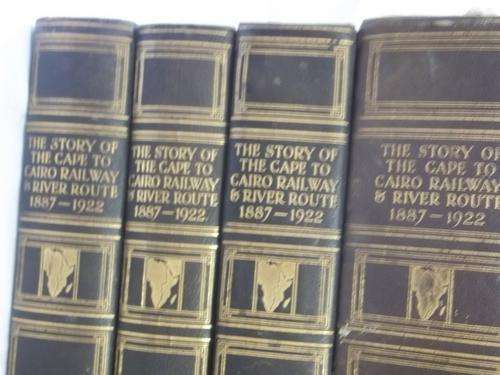 RAILWAY LINE -CAPE TO CAIRO VOL. 1 TO 4. -A MUST FOR EVERY SAR COLLECTOR