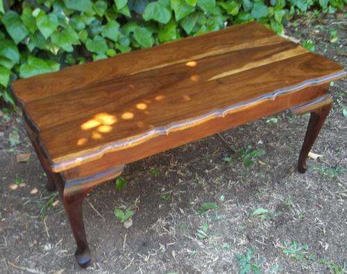 LOVELY QUEEN ANN TEAK COFFEE TABLE