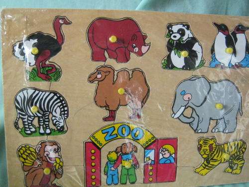 Wooden Zoo Puzzle