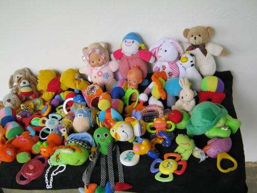 Lot of 46 Baby Toys