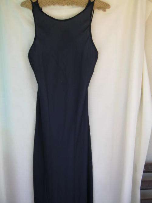 Truworths (36) Long Navy Blue Evening Dress