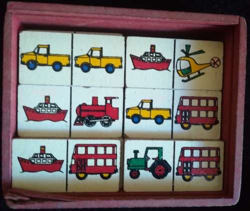 Wooden Educational Matching Toy (Childrens' Dominoes)