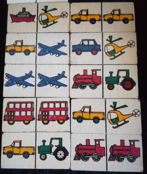 Wooden Educational Matching Toy (Childrens' Dominoes)