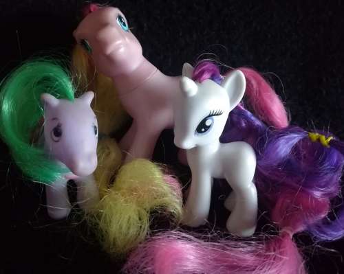 2 x My Little Pony and Faux Pony