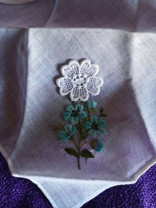 Lot of Seven Vintage Hankies