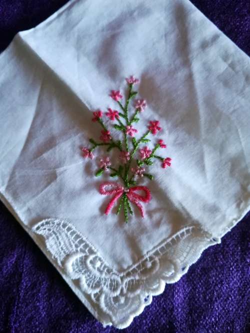 Lot of Seven Vintage Hankies