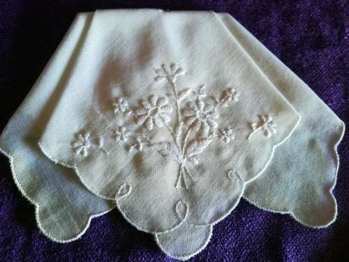 Lot of Seven Vintage Hankies