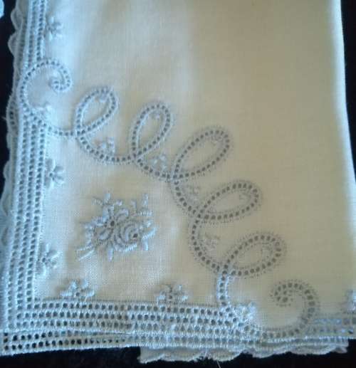 Vintage Handkerchiefs (Two) (Never used)