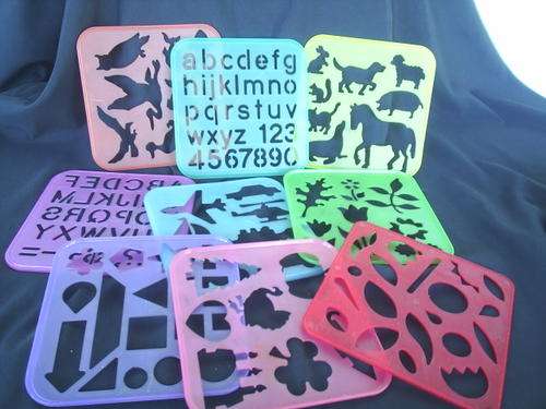 Stencils (x9)