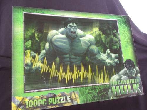 Incredible Hulk - 100 Piece Puzzle (complete)
