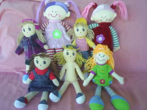 Lot Of Seven Ragdolls