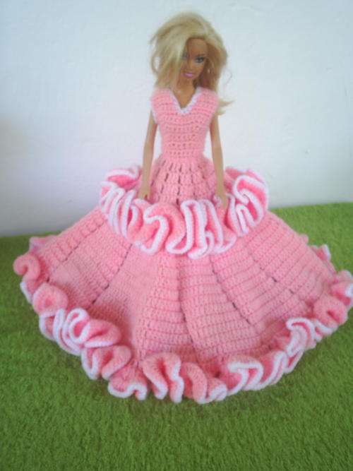 Doll's Dress. Would Fit A Barbie Or Similar Doll
