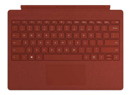 Microsoft Surface Pro 7/6/5/4/3 Keyboard (Red) - LIKE NEW