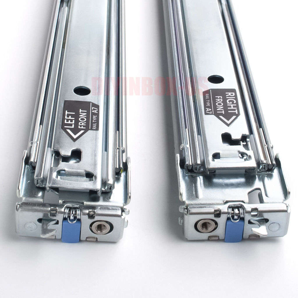 Dell 1U Sliding ReadyRails II Rail Kit Type A7 (P/N CWJ0X 6RTCR 9D83F 81WCD)