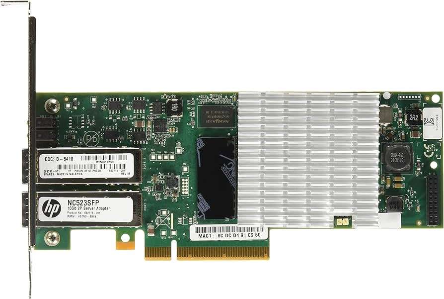 HP NC523SFP 10Gb 2-port Server Adapter