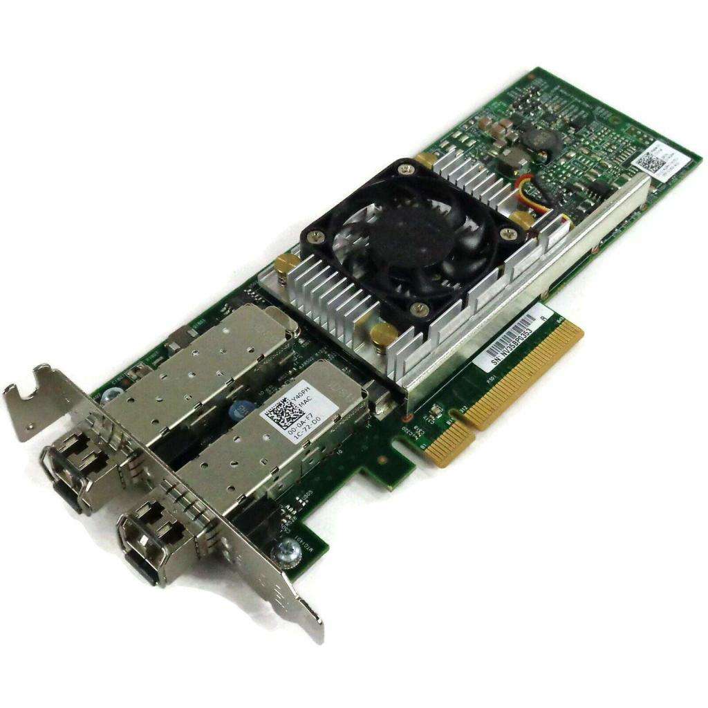 Broadcom 57810S Dual Port 10GbE SFP+ Network Card Low Profile