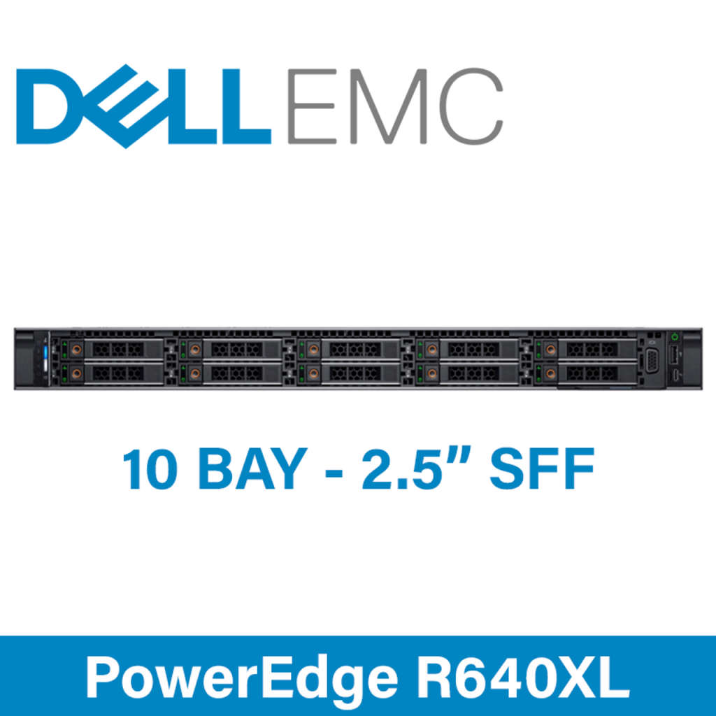 DELL R640 - 40 CORE, 384GB RAM, 4 x 1.2TB SAS