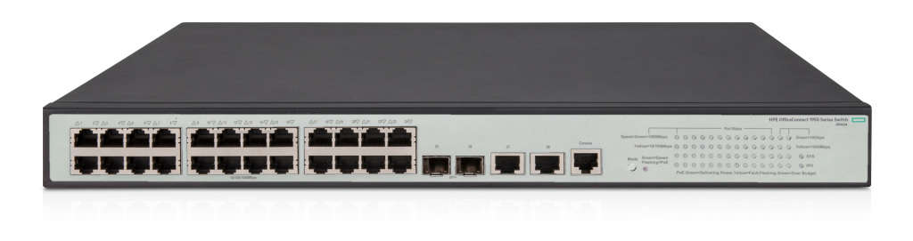 HPE OfficeConnect 1950-24G-2SFP+-2XGT Switch (JG960A)