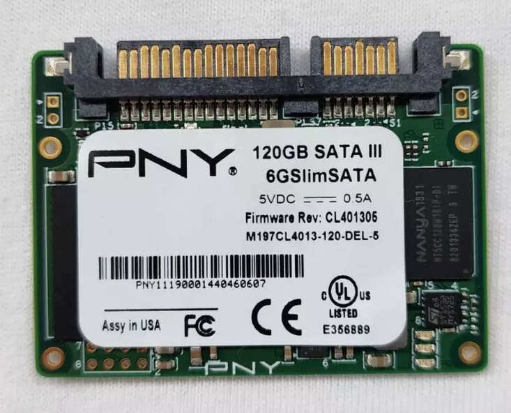 PNY 120GB Slim SATA SSD