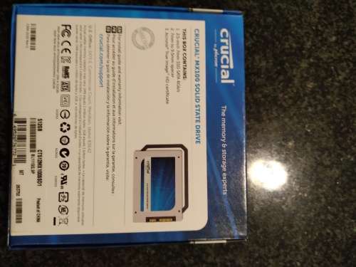 Crucial MX100 Solid State Drive 512GB