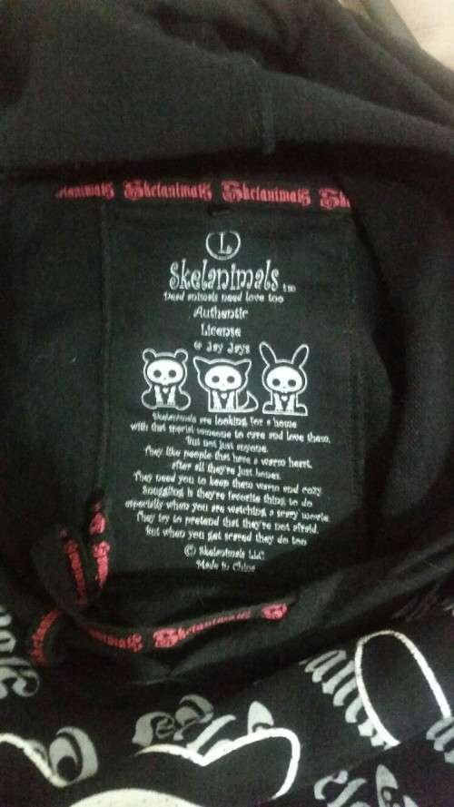 Jay Jays Skel-animals hoodie