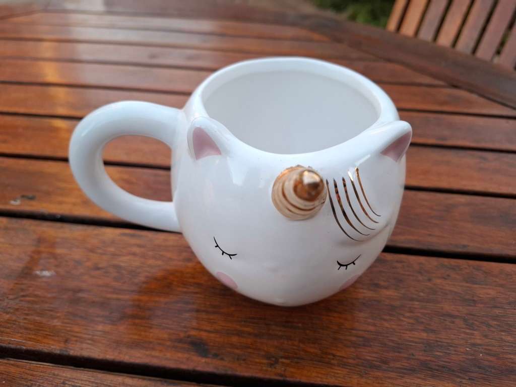 Unicorn novelty mug