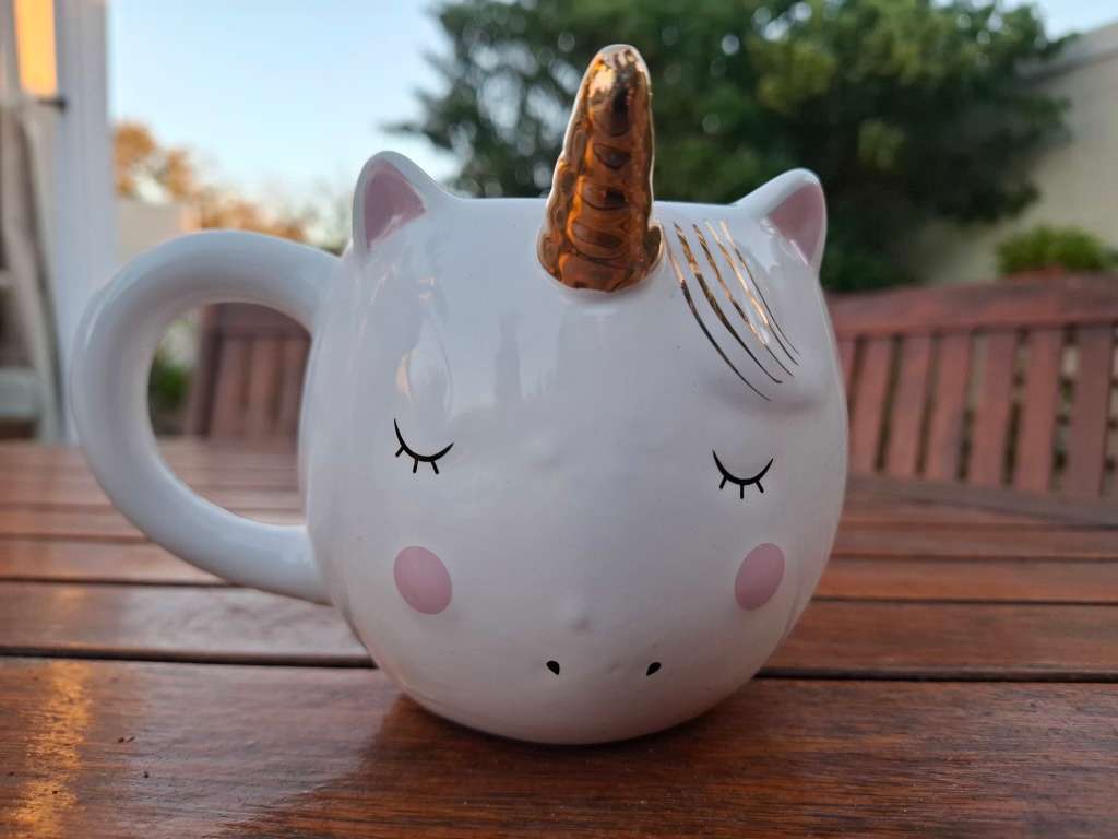 Unicorn novelty mug