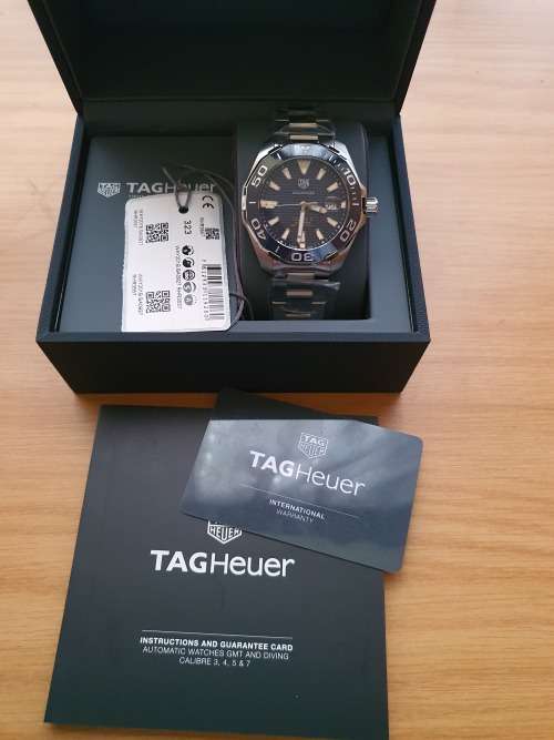 TAG Heuer Aquaracer Calibre 5 Automatic Blue Dial