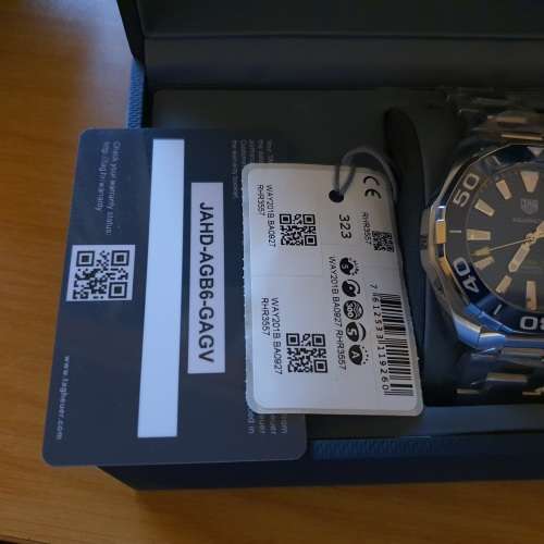 TAG Heuer Aquaracer Calibre 5 Automatic Blue Dial