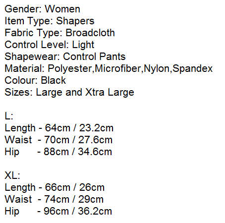 Hot Shapers Slimming Pants. For Great Looking Body. Available in L and XL size.