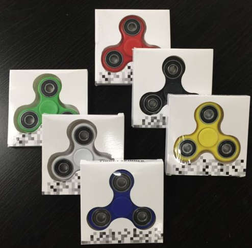 Stress Relieving Fidget Spinner. Multicolours