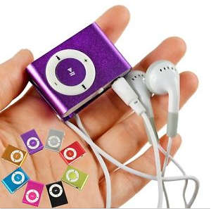 Metalic MP3 Player. Can also be used as a USB Storage device.