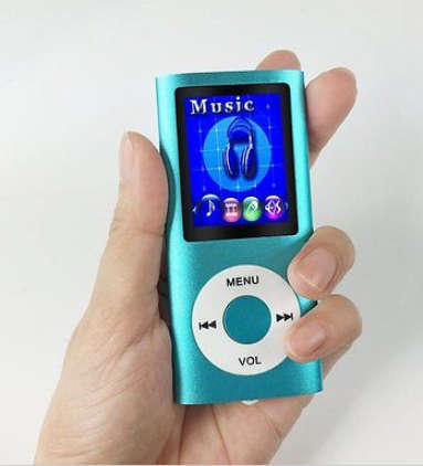 Slim Metalic MP4 Video Player. MP3, FM and Game feauture. Can also be used as a USB Storage device.