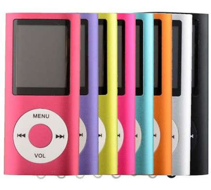 Slim Metalic MP4 Video Player. MP3, FM and Game feauture. Can also be used as a USB Storage device.