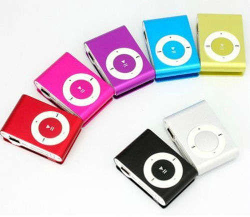 Metalic MP3 Player. Can also be used as a USB Storage device.