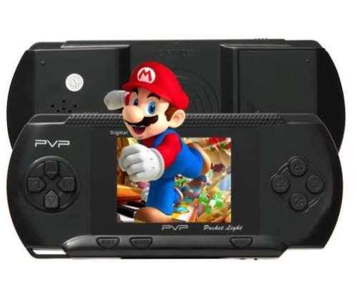 3 inch PVP Gaming Console with preloaded games.