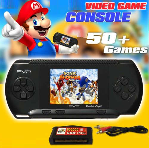 3 inch PVP Gaming Console with preloaded games.