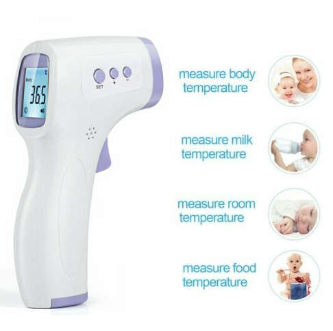 Non Contact Infrared Thermometer. 1 Second Rapid and Accurate Measurement.