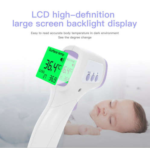 Non Contact Infrared Thermometer. 1 Second Rapid and Accurate Measurement.