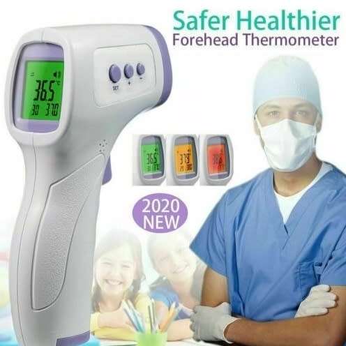Non Contact Infrared Thermometer. 1 Second Rapid and Accurate Measurement.