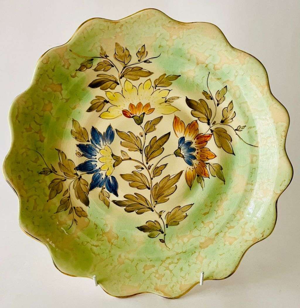 Flora Plateel serving dish (Copo Design)  - made in Gouda Holland.