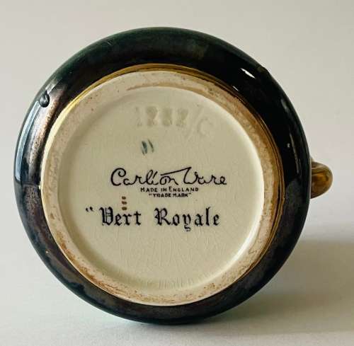 Carlton Ware Vase Vert Royale