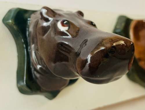 Lucia Ware Pottery Animal Trophies