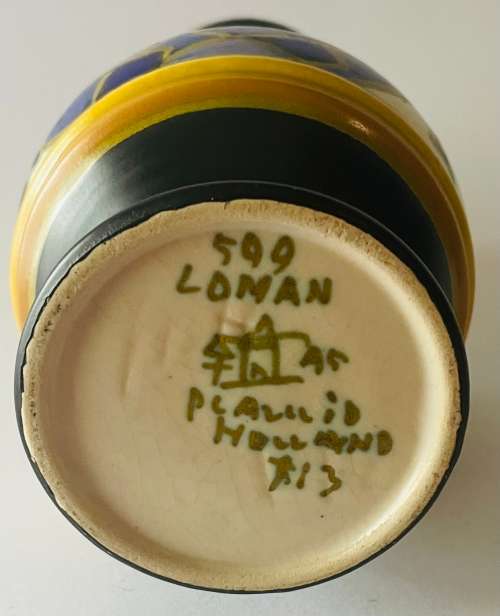 Gouda Vase (Loman) Extremely Scarce