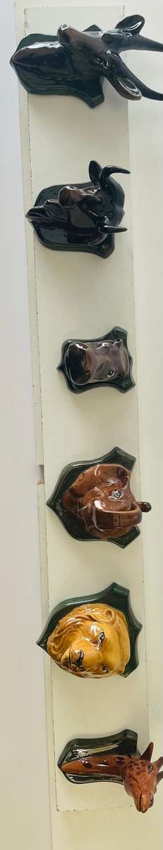 Lucia Ware Pottery Animal Trophies